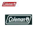 Coleman コールマン オフィシャルステッカー/L 2000010523 【 アウトドア シール 】【メール便・代引不可】