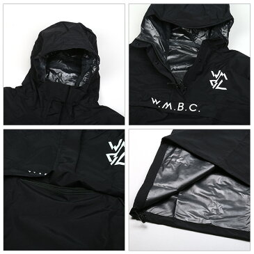 W.M.B.C ダブルエムビーシー WM×KiU コラボ ANORAK LONG RAIN PARKA アノラックロングレインパーカー BC2071801 【レインコート/ウェア/雨/アウトドア/キウ/White Mountaineering/ホワイトマウンテニアリング】