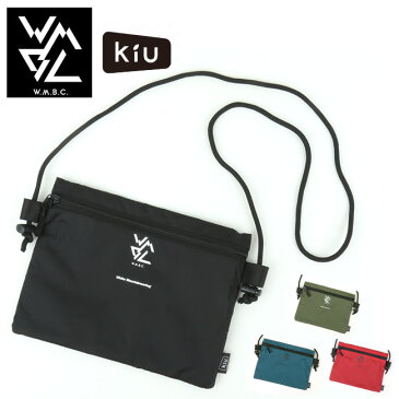 【エントリーでP10倍&クーポン配布中★期間限定】W.M.B.C ダブルエムビーシー WM×KiU コラボ MUSETTE ミュゼット BC2071807 【ボディバッグ/ショルダー/サコッシュ/アウトドア/キウ/White Mountaineering/ホワイトマウンテニアリング】