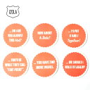 【エントリーでP10倍★24日20:00～27日9:59まで】IZOLA イゾラ Pick Up Lines Coasters Set ピックアップラインコースターセット 【 アウトドア 雑貨 BBQ キッチン 】