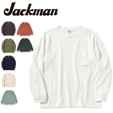 【10/4〜11お買い物マラソン限定★ポイント5倍】Jackman ジャックマン Pocket LS T-Shirt 長袖ポケットTシャツ JM5029 【ロンT/トップス/アウトドア/ロングスリーブ】
