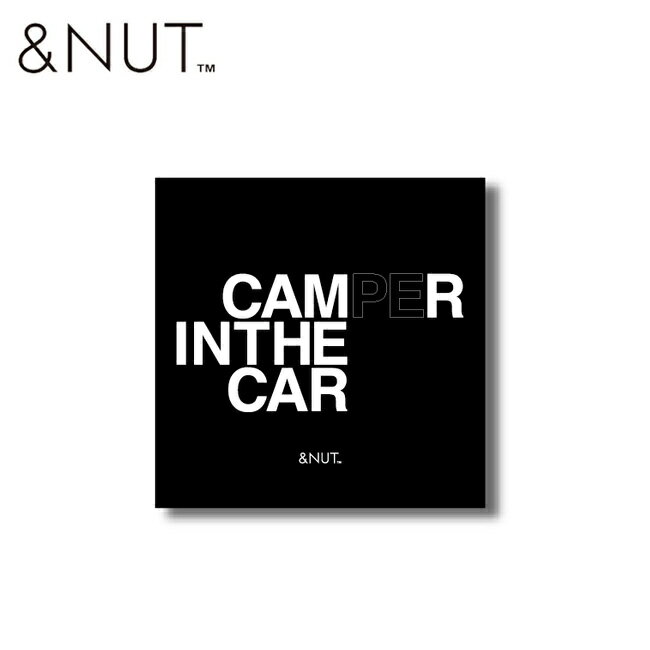 &NUT ɥʥå CAMPER IN THE CAR sticker ѡ󥶥ƥå     ȥɥ ۡڥ᡼ءԲġ