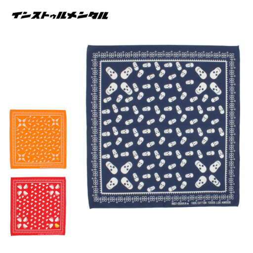 【5/4〜5/5限定★GWクーポン配布中】インストゥルメンタル MEXICAN BANDANA メキシカンバンダナ IN-095 【 刺繍 ハンカチ 雑貨 】【メール便・代引不可】 【5/4〜5/5限定★GWクーポン配布中】インストゥルメンタル MEXICAN BANDANA メキシカンバンダナ IN-095 【 刺繍 ハンカチ 雑貨 】【メール便・代引不可】