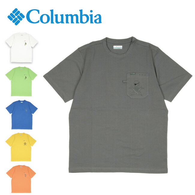 コロンビア Tシャツ メンズ 【エントリーでP10倍★9日20:00～16日1:59まで】Columbia コロンビア PFG ICON Pocket Tee PFGアイコンポケットティー XM8467 【 Tシャツ 半袖 トップス アウトドア メンズ 】【メール便・代引不可】