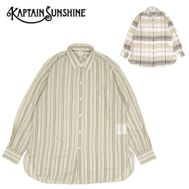 KAPTAIN SUNSHINE キャプテンサンシャイン Regular Collar Shirt レギュラーカラーシャツ KS21SSH11 