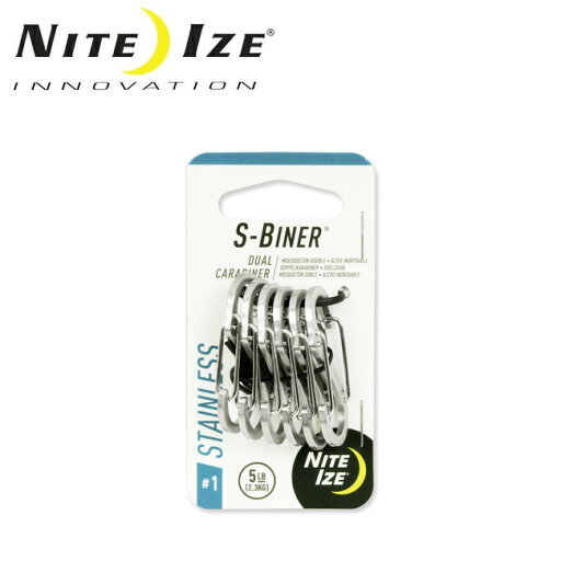 【5/4〜5/5限定★GWクーポン配布中】NITE-IZE ナイトアイズ S-BINER エスビナステンレス鋼デュアルカラビナ#1 SB1 【 アウトドア キーホルダー 雑貨 】【メール便・代引不可】 【5/4〜5/5限定★GWクーポン配布中】NITE-IZE ナイトアイズ S-BINER エスビナステンレス鋼デュアルカラビナ#1 SB1 【 アウトドア キーホルダー 雑貨 】【メール便・代引不可】