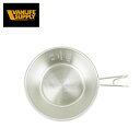 【5/4〜5/5限定★GWクーポン配布中】VAN LIFE SUPPLY ヴァンライフサプライ シェラカップ320ml シルバー 821-020 【 調理 料理...