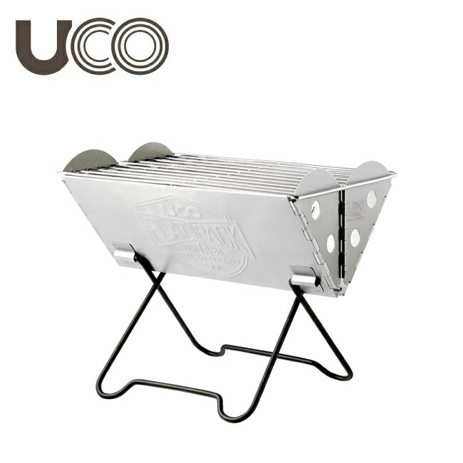 【13日10:00〜20日9:59まで★エントリーでP10倍】UCO ユーコ フラットパックグリルS 27172 【アウトドア/キャンプ/焚き火/BBQ】のサムネイル