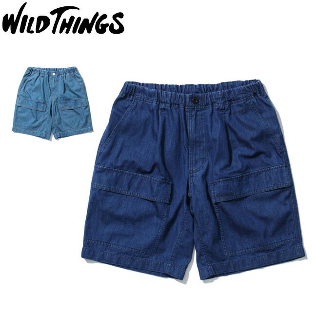 WILDTHINGS ワイルドシングス SHELTECH DENIMBUSHSHORTS シェルテックデニムブッシュショーツ WT22024SG 