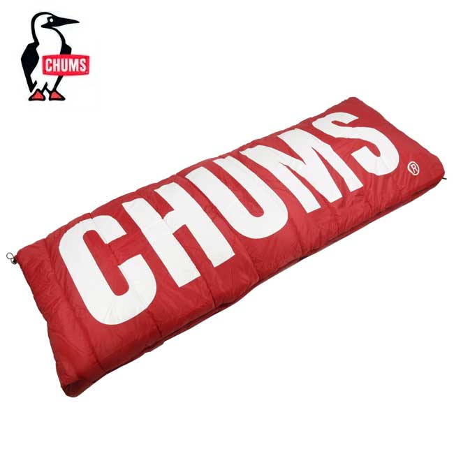 【エントリーでP10倍★23日20:00～27日1:59まで】CHUMS チャムス Logo Slieeping Bag 5 RED ロゴスリーピングバッグ CH09-1250 【 アウトドア 寝袋 シュラフ キャンプ 】