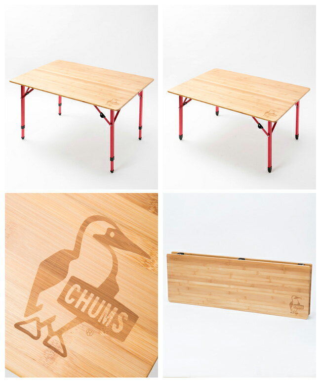 CHUMS チャムス Bamboo Table 100 バンブーテーブル100 CH62-1801 【アウトドア/日本正規品/机/キャンプ】