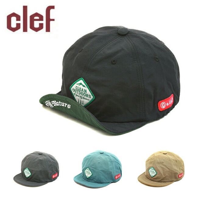 クレ 帽子 メンズ clef クレ RONNIE B.CAP ロニーB.キャップ RB3639 【 アウトドア 日よけ 帽子 】【メール便・代引不可】