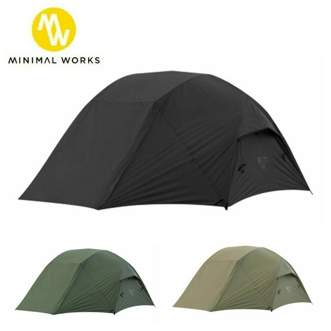 【エントリーでP10倍★11/1 10:00-12/1 09:59まで】MINIMAL WORKS ミニマルワークス POMME ポム MGTE-PO300-GO0 【 テント 防災 アウトドア キャンプ ドーム型 】