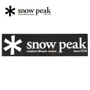 【夏の売り切りセール!50%OFF以上の商品も!】Snow Peak スノーピーク スノーピークロゴステッカーアスタリスクL NV-008 【 シール 車 アウトドア 】