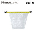 【5/4〜5/5限定★GWクーポン配布中】WEEKEND(ER) ウィークエンダー PE ROLLTOP/small 4L ロールトップスモール 79080 【...