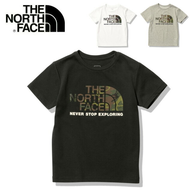 THE NORTH FACE ノースフェイス S/S Camo Logo Tee ショートスリーブカモフラージュロゴティー NTJ32359 【 日本正規品 Tシャツ 半袖 キッズ 子ども 】【メール便・代引不可】