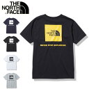 THE NORTH FACE ノースフェイス S/S Back Square Logo Tee ショートスリーブバックスクエアーロゴティー NT32350 【メンズ/Tシャツ/半袖/日本正規品】【メール便 代引不可】