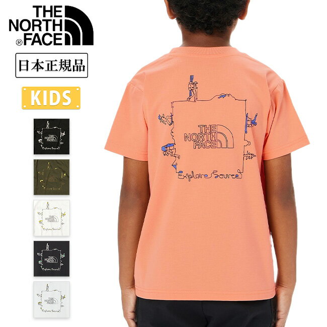 THE NORTH FACE ノースフェイス S/S Explore Source Circulation Tee ショートスリーブエクスプロールソースサーキュレーションティー NTJ12314 【 キッズ 子ども Tシャツ 半袖 日本正規品 】…