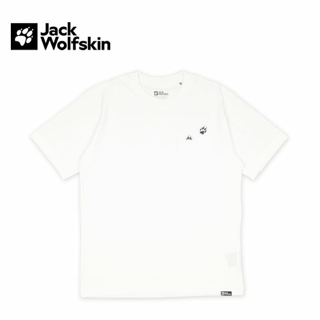 Jack Wolfskin ジャックウルフスキン JP PAW IN POCKET T V2 ポーインポケットティーブイ2 White Rush 5023432-5018 