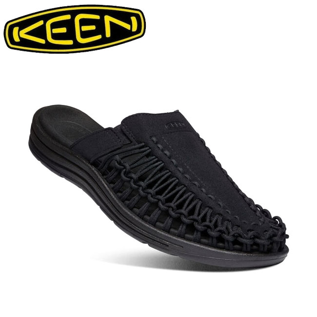 楽天SNB-SHOPKEEN キーン UNEEK II Slide ユニークツースライド Black/Black 1022371 【 サンダル メンズ アウトドア レジャー 川 海 】