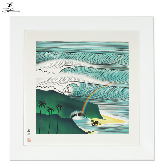 JONAS CLAESSON ジョナスクレアッソン 「十牛図」牧牛 Harmony In Motion S(250×250mm) 