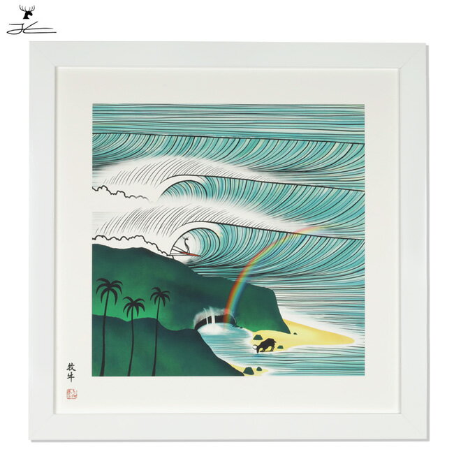 JONAS CLAESSON ジョナスクレアッソン 「十牛図」牧牛 Harmony In Motion M(410×410mm) 