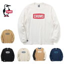 チャムス ペアTシャツ 【エントリーでP10倍★9日20:00～16日1:59まで】CHUMS チャムス CHUMS Logo Brushed L/S T-Shirt チャムスロゴブラッシュロングスリーブTシャツ CH01-2302 【 ロンT 長袖 トップス カットソー メンズ 】【メール便・代引不可】