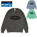 KAVU カブー オーバルスウェット 19821948 【 フリース メンズ アウトドア 裏起毛 】