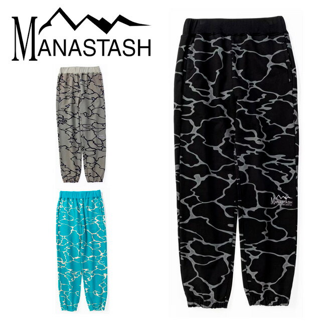 MANASTASH マナスタッシュ LITHIUM SWEAT PANTS リチウムスウェットパンツ 792-3210019 【 ボトムス メンズ アウトドア ズボン 裏起毛 総柄 】