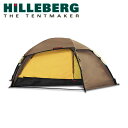 【5/4〜5/5限定★GWクーポン配布中】HILLEBERG ヒルバーグ アラック2 サンド 12770083 【 テント 軽量 スキー ソロキャン デュオキャ...