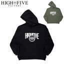 HIGH FIVE FACTORY ハイファイブファクトリー HFF Logo Sweat Hoodie ロゴスウェットフーディー 88000111 