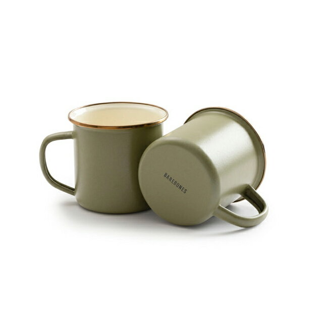 【エントリーでP10倍★4日20:00-10日01:59まで】Barebones Living ベアボーンズリビング Enamel 2-Tone Mug 2Set エナメル2トーンマグ 2個セット 20235058 【 アウトドア キャンプ BBQ クッキング コップ 】
