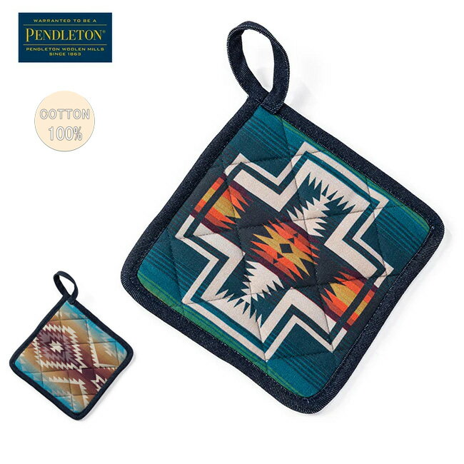 PENDLETON ペンドルトン Print Square Mitten プリントスクエアミトン 19807371/LB130 【 キッチン 料理 鍋つかみ キャンプ アウトドア 】【メール便・代引不可】