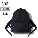 F/CE エフシーイー TECHNICAL DAY PACK テクニカルデイパック Black FRN31233B0003 【 正規品 FCE リュック 鞄 アウトドア 】