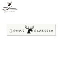 【5/4〜5/5限定★GWクーポン配布中】JONAS CLAESSON ジョナスクレアッソン ジョナスステッカー(小 84×20mm) 【 シール アウトドア ...