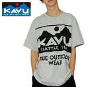 【購入特典あり】KAVU カブー Big Logo Tee ビッグロゴティー 19822034 【半袖/Tシャツ/トップス/アウトドア】【メール便・代引不可】