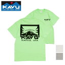 【購入特典あり】KAVU カブー Mountain Logo Tee マウンテンロゴティー 19822035 【半袖/Tシャツ/トップス/アウトドア】【メール便・代引不可】