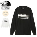 THE NORTH FACE ノースフェイス L/S NEVER STOP ING Tee ロングスリーブネバーストップアイエヌジーティー NT32405 【 日本正規品 長袖 Tシャツ コットン100％ アウトドア 】【メール便・代引不可】