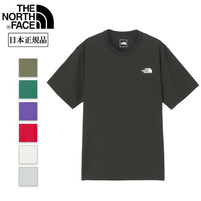 THE NORTH FACE ノースフェイス S/S Nuptse Tee ショートスリーブヌプシティー NT32448 【 日本正規品 半袖 Tシャツ 速乾 アウトドア 】【メール便・代引不可】