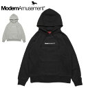 Modern Amusement モダンアミューズメント LOGO PRINT PARKA ロゴプリントパーカー MA-SW0020 【 トレーナー 長袖 トップス フーディー 】