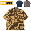 【5/4〜5/5限定★GWクーポン配布中】GRIP SWANY グリップスワニー SUPPLEX OPEN COLLAR SHIRTS サプレックスオープンカラ...