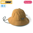 GRIP SWANY グリップスワニー W 039 S SUNSHADE HAT ウィメンズサンシェードハット GSWA-01 【 帽子 日よけ 撥水 マスク アウトドア キャンプ 】【メール便 代引不可】