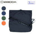 WEEKEND(ER) ウィークエンダー LIGHTWEIGHT PACKABLE SHOULDER BAG ライトウェイトパッカブルショルダーバッグ 79116 【 サコッシュ トート ショルダー エコバッグ 軽量 3WAY 】【メール便・代引不可】