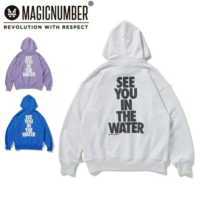 MAGICNUMBER マジックナンバー SEE YOU IN THE WATER HOODIE SWEAT シーユーインザウォーターフーディスウェット 24AW-MN018 【 長袖 トップス トレーナー パーカー アウトドア 】
