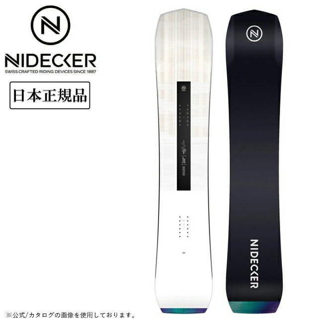【エントリーでP10倍★24日20:00〜29日01:59】2025 NIDECKER ナイデッカー THRUSTER スラスター 【 メンズ スノーボード スノボ 板 パウダー キャンバー FLOW 日本正規品 】