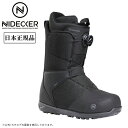 【エントリーでP10倍★9日20:00〜16日01:59】2025 NIDECKER ナイデッカー SIERRA シエラ Black 【 メンズ スノーボード ...