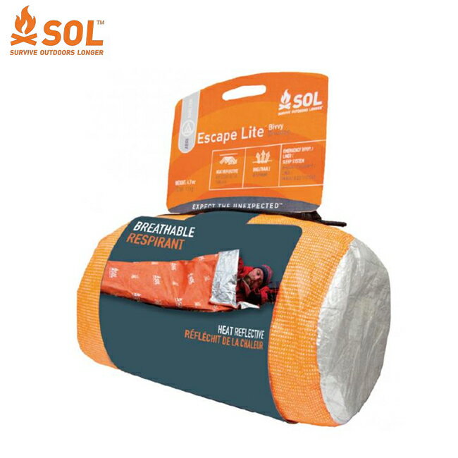 【エントリーでP10倍★4日20:00-10日01:59まで】SOL エスオーエル エスケープライトヴィヴィ 12517 【 非常用 防災 登山 トレッキング 寝袋 車中泊 軽量 コンパクト アウトドア キャンプ 】