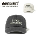 【エントリーでP10倍★4日20:00~11日01:59まで】MAGICNUMBER マジックナンバー STYLE IS EVERYTHING LOW CAP スタイルイズエブリシングロウキャップ 25SS-MN033 【 帽子 刺繍 コットン 綿100% アウトドア キャンプ 】【 SS2506T 】(4)
