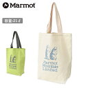 【5/4〜5/5限定★GWクーポン配布中】Marmot マーモット MMW Canvas Tote MMWキャンバストート MTSS25UBG234 【 カバン...