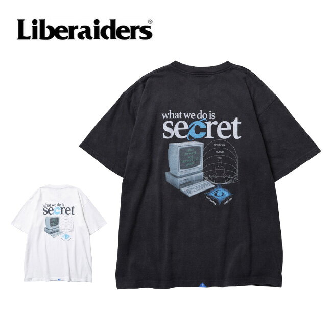 Rakuten - 【エントリーでP10倍★9日20:00-16日01:59まで】Liberaiders リベレイダース SECRET TEE シークレットティー 716212501 【 トップス 半袖 Tシャツ 綿 コットン アウトドア 】【メール便・代引不可】【 SS2506T 】